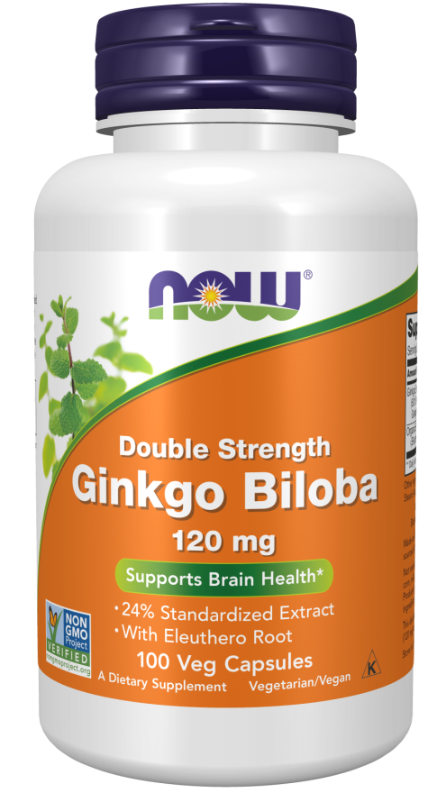 NOW Foods Ginkgo Biloba 120MG