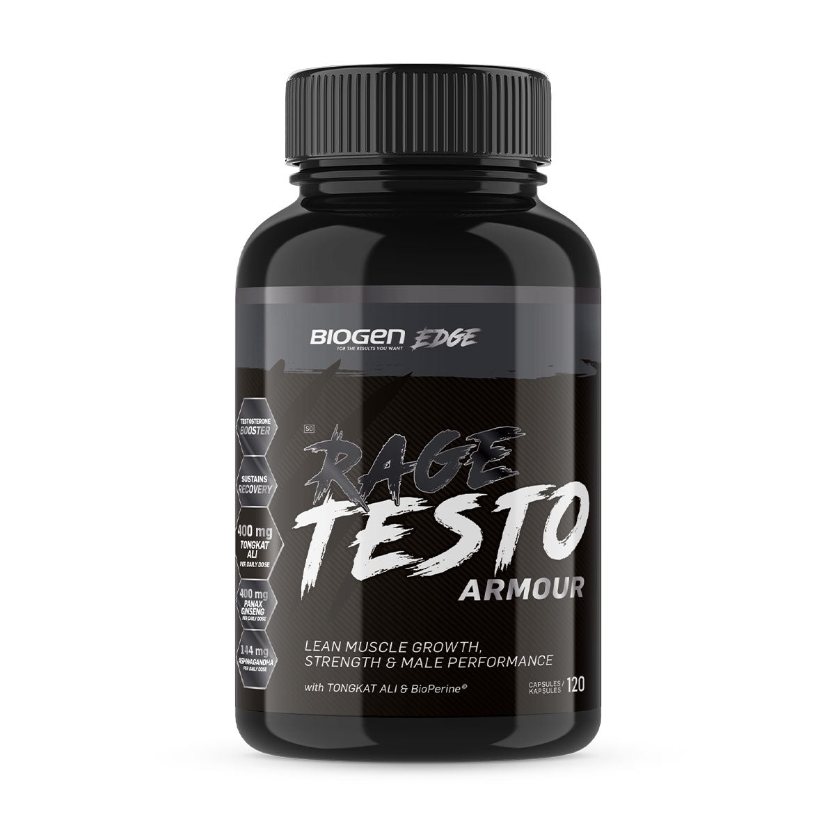 Biogen Rage Testo Armour
