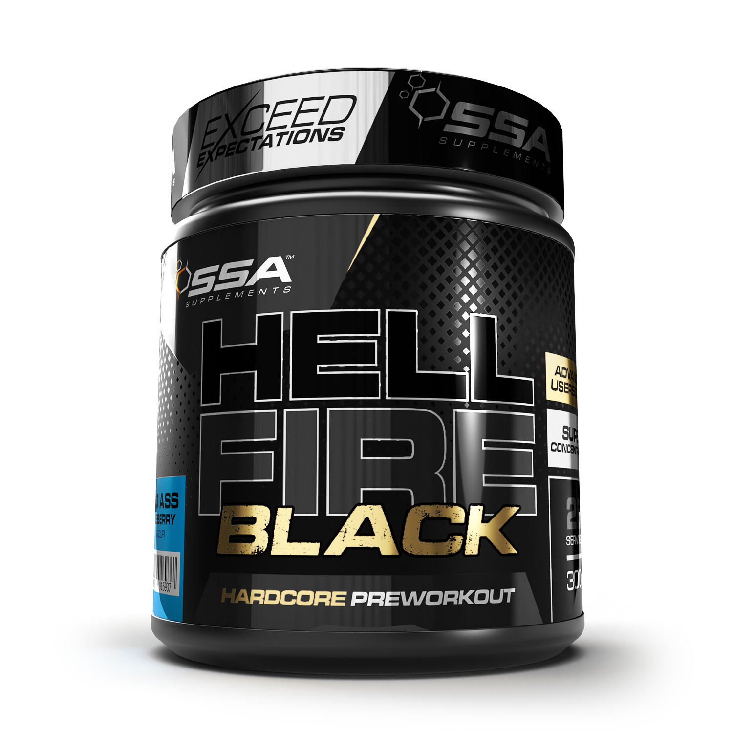 SSA Hellfire Black