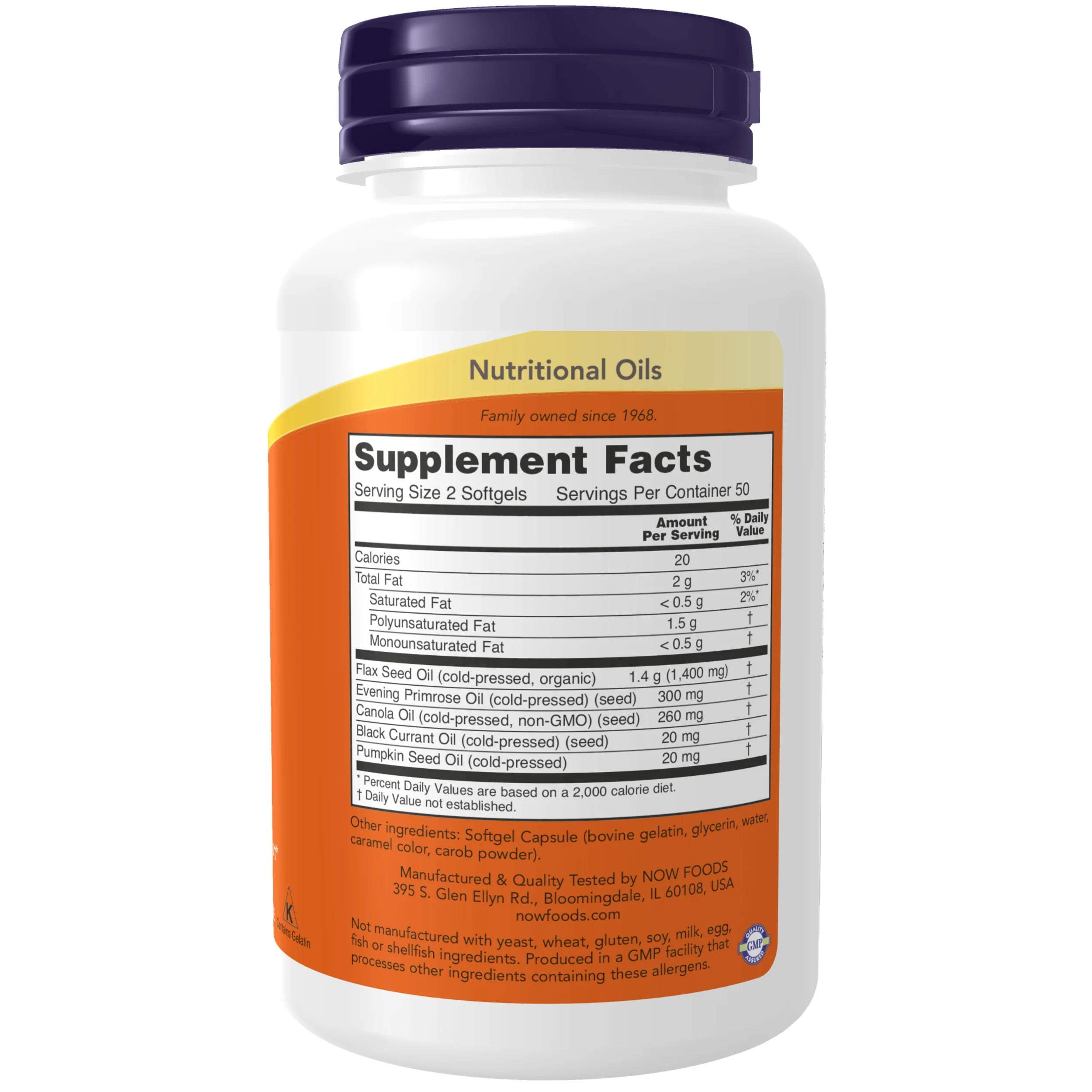 NOW Foods Omega 3-6-9 1000mg
