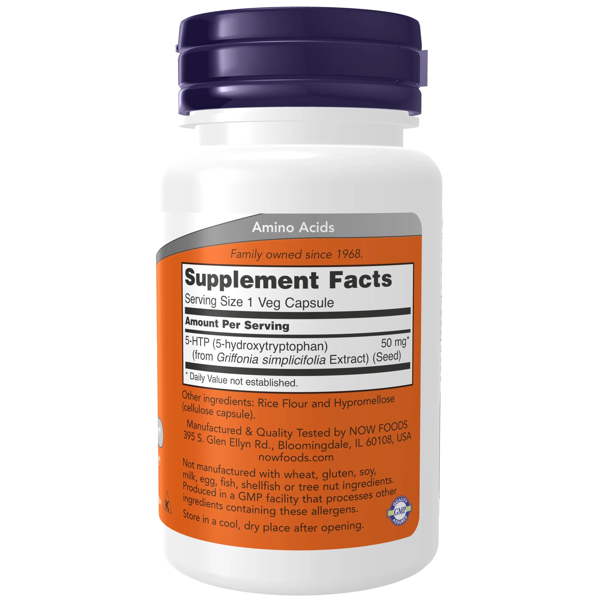 NOW Foods 5-HTP 50MG