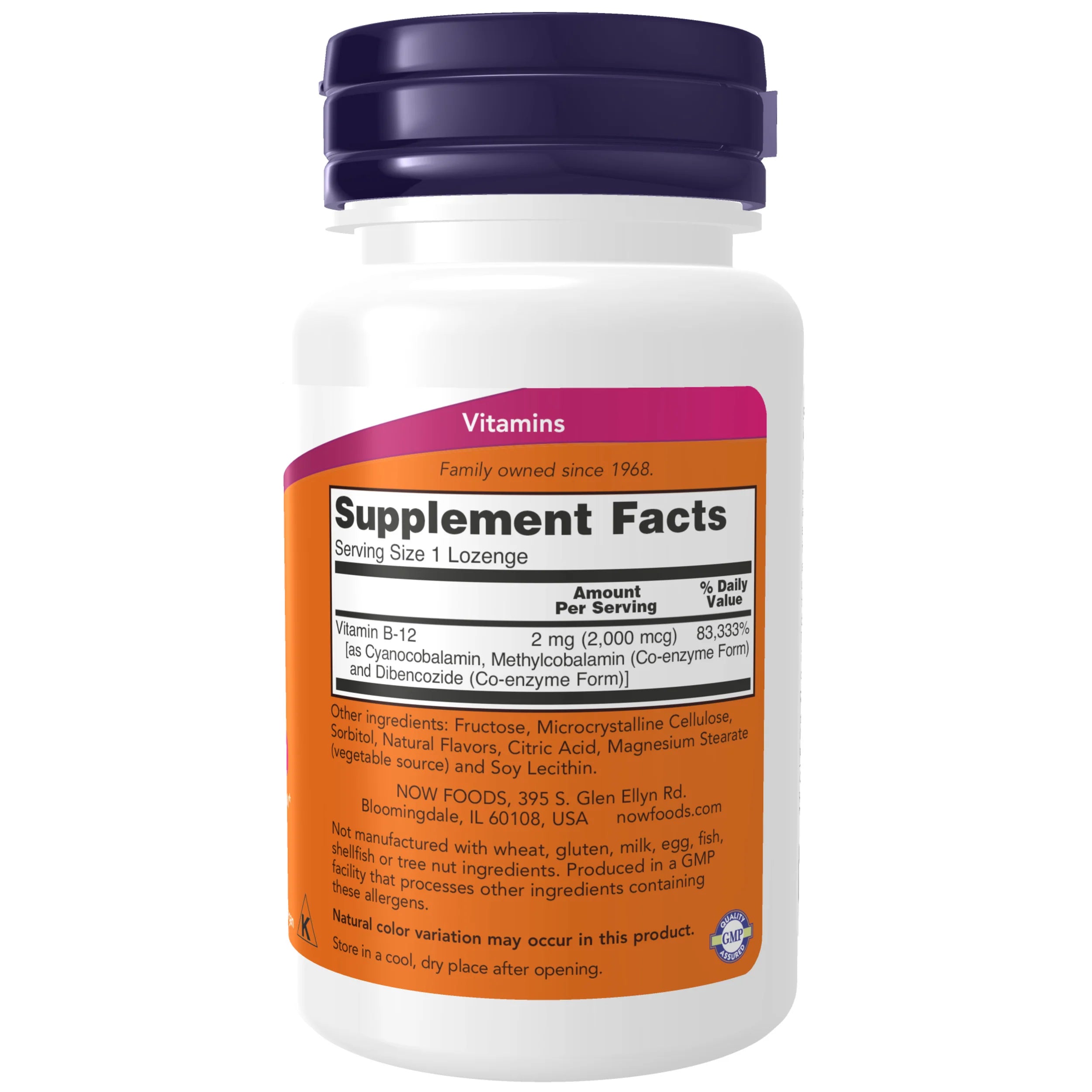 NOW Foods B-12 2000MCG