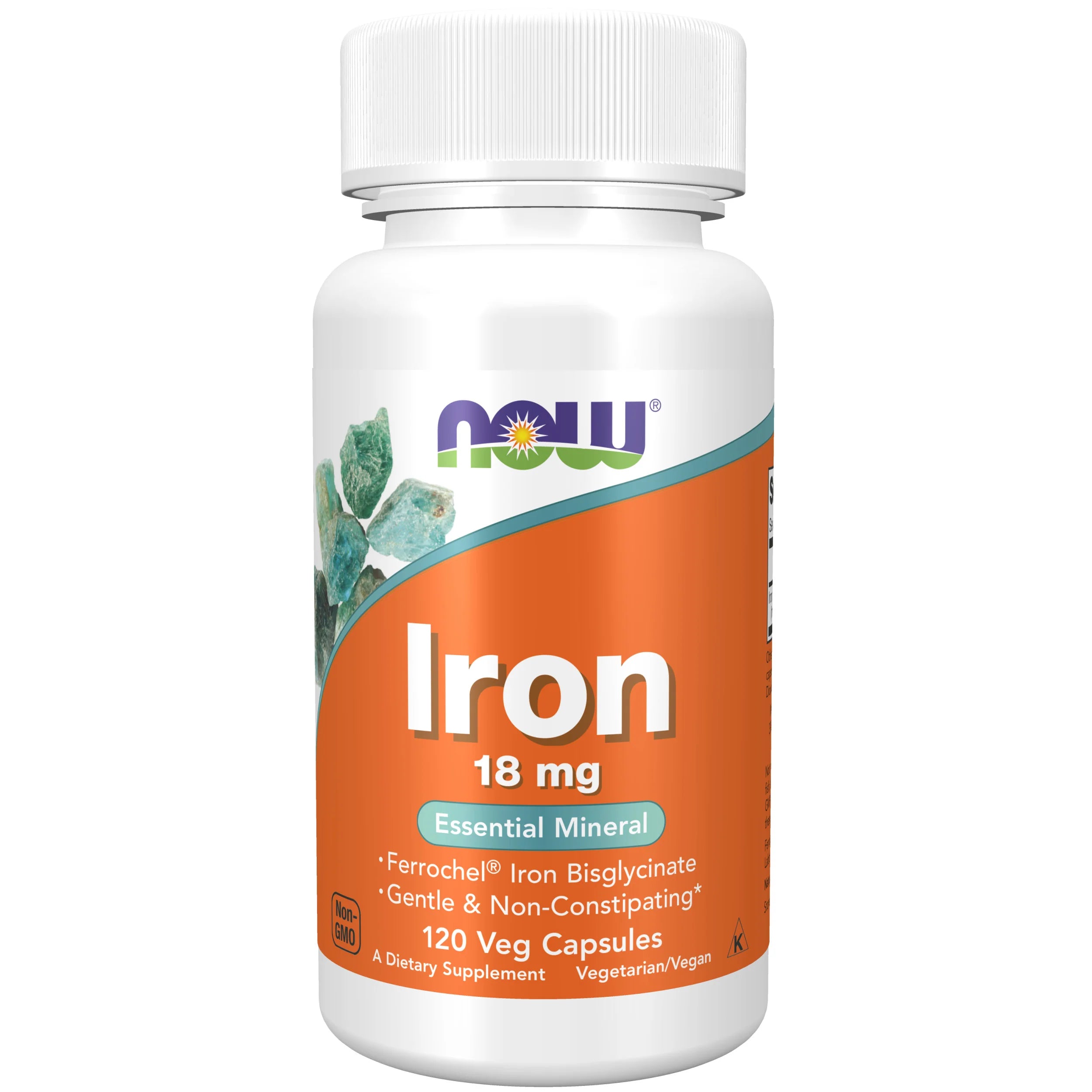 NOW Foods Iron 18mg