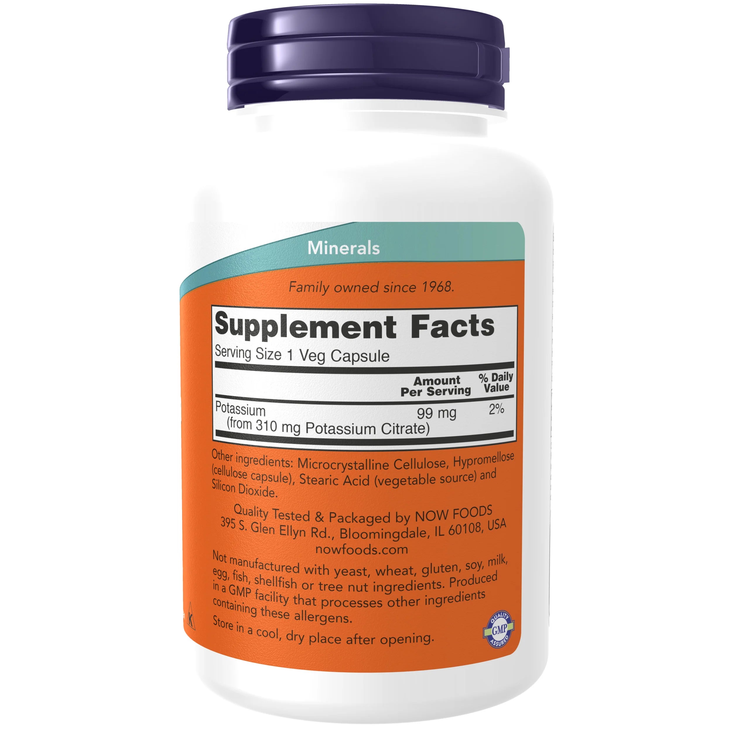 NOW Foods Potassium Citrate