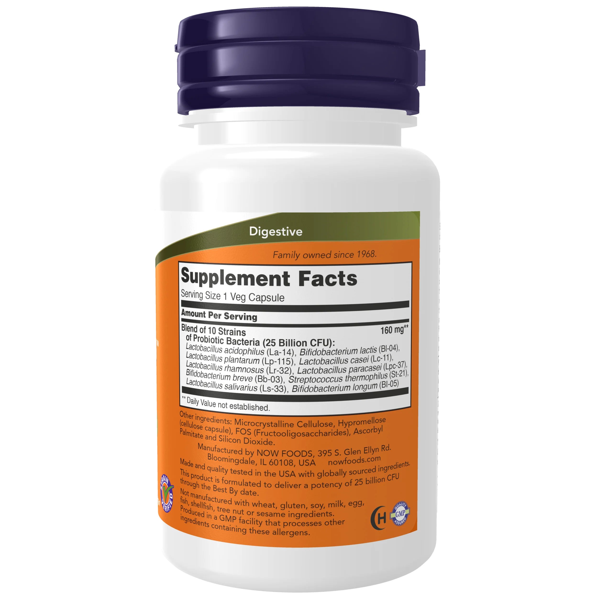 NOW Foods Probiotic-10 25 Billion