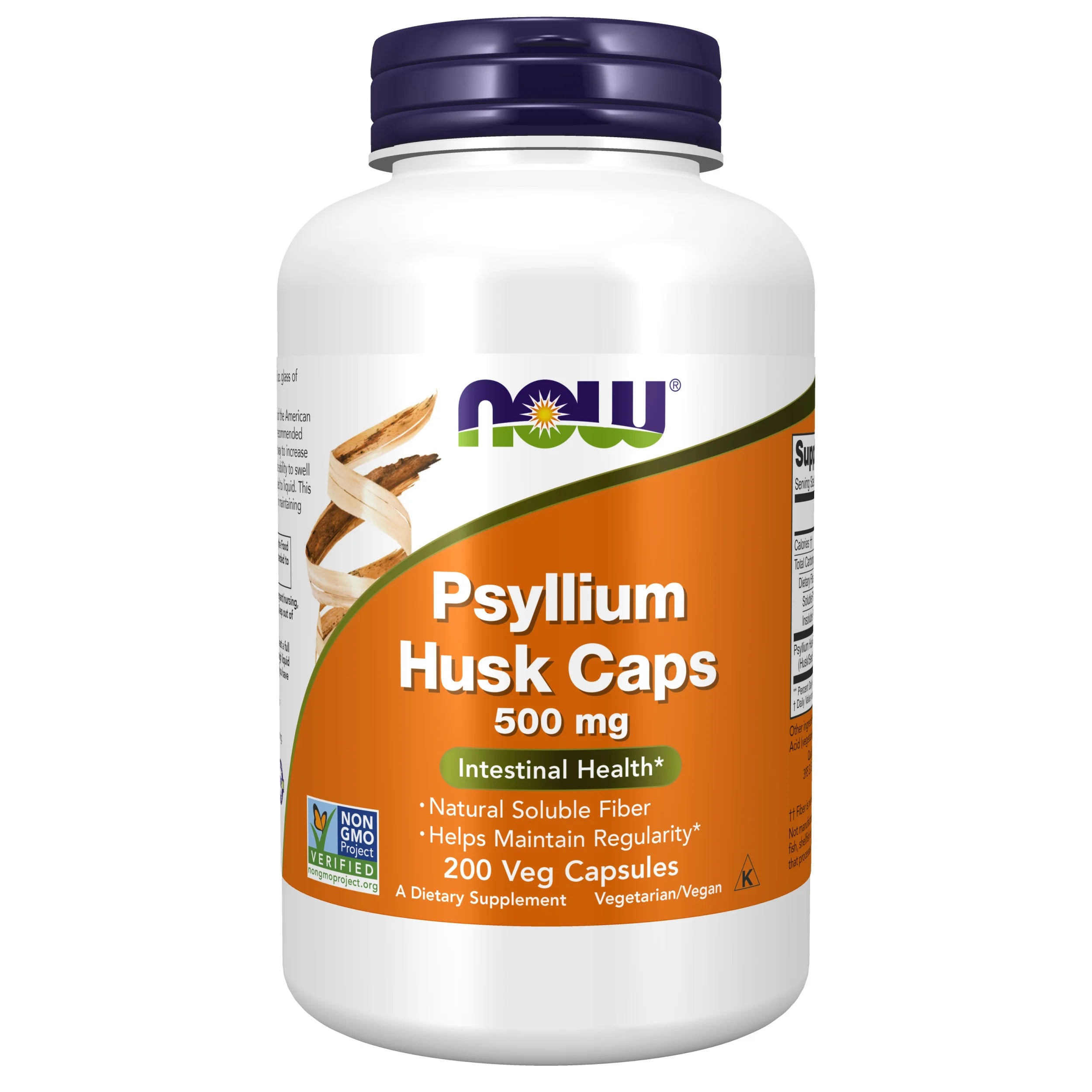 NOW Foods Psyllium Husk 500mg