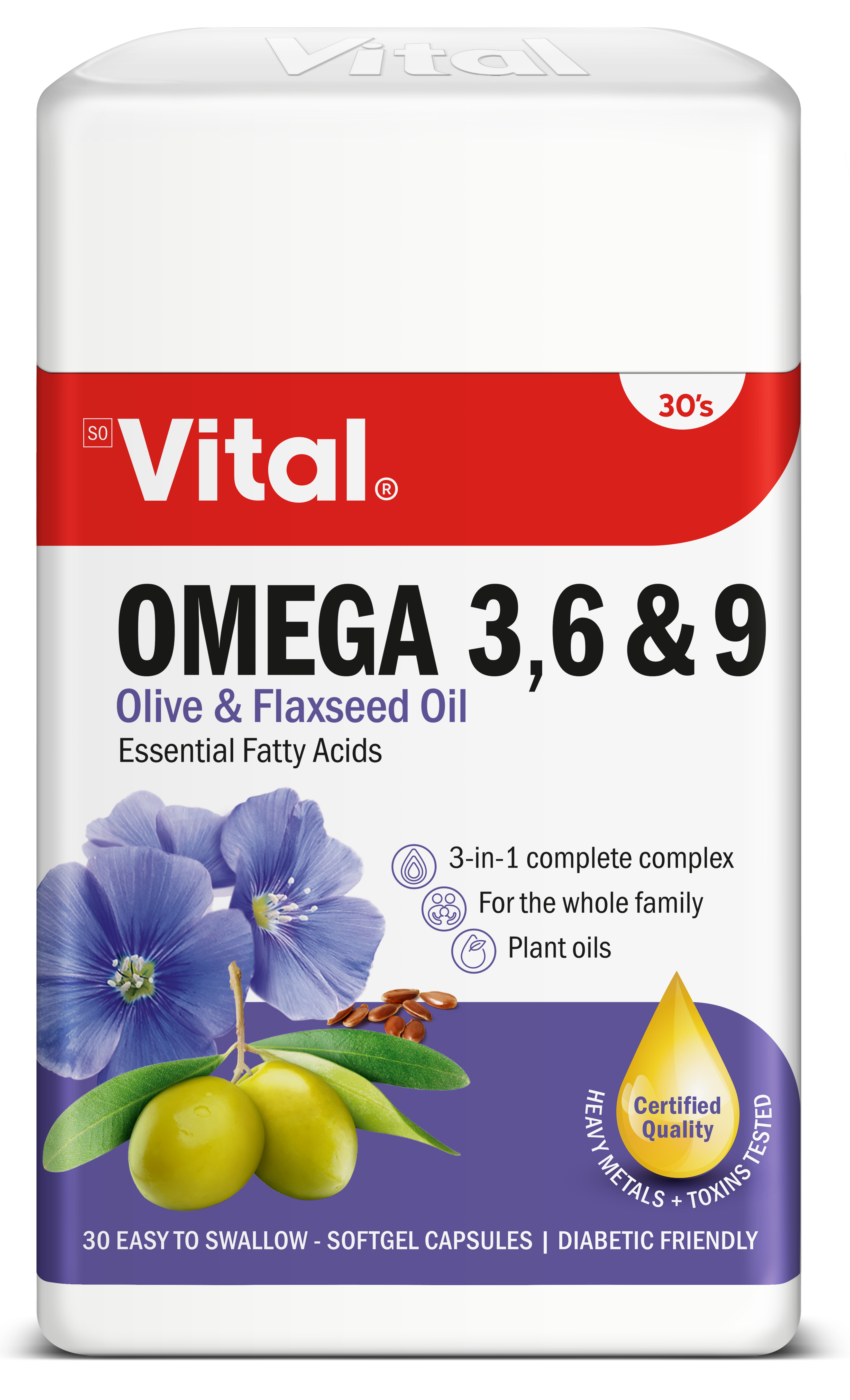 VITAL Omega 3 6 & 9