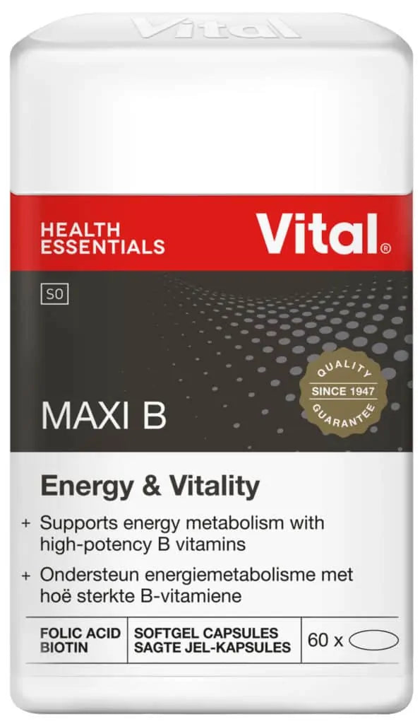 VITAL MAXI B 60SOFTGELS