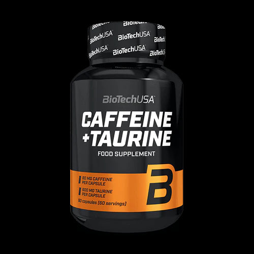 BIOTECHUSA CAFFEINE + TAURINE 60CAPS
