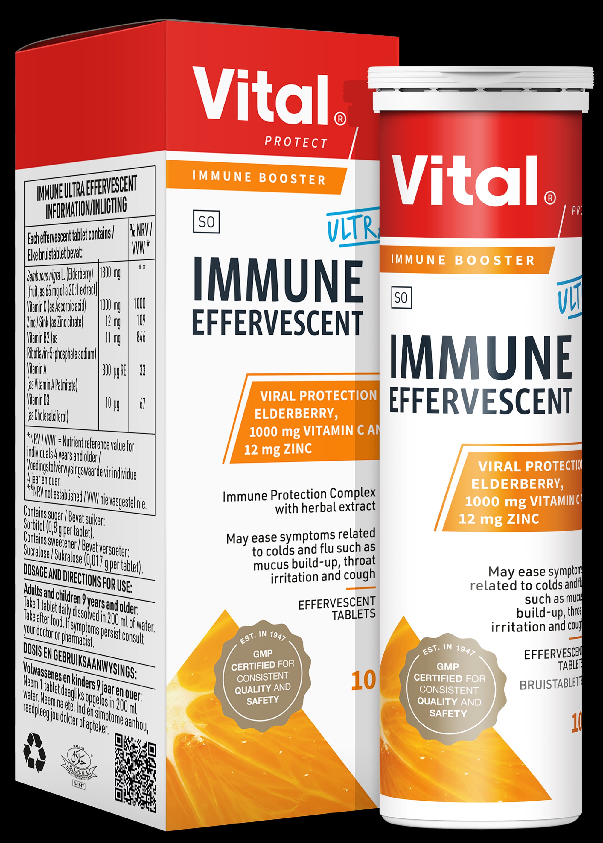 VITAL IMMUNE EFFERVESCENT 10TABS