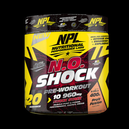 NPL N.O SHOCK PRE. 400G FRUIT FUSION