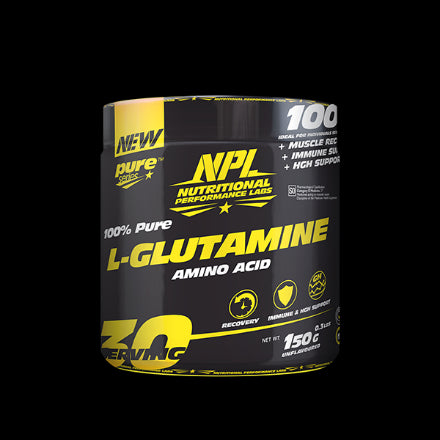 NPL GLUTAMINE 150G UNFLAVORED