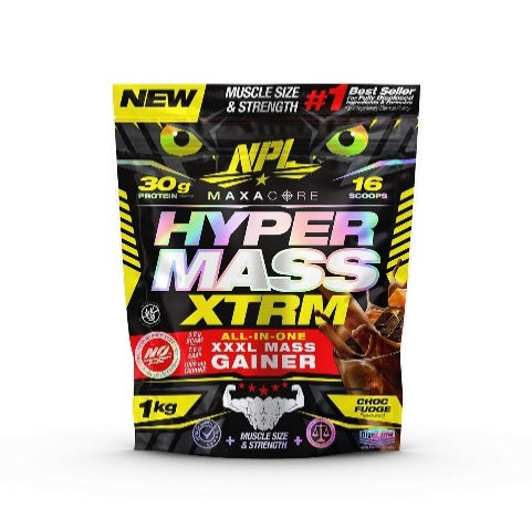 NPL HYPER MASS XTRM 1KG CHOCO FUDGE