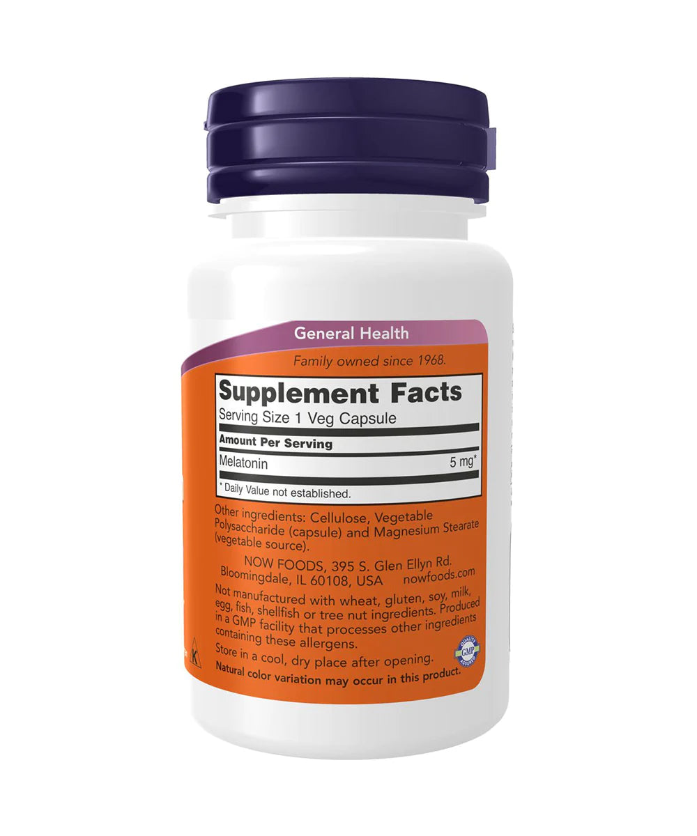 NOW Foods Melatonin 5mg