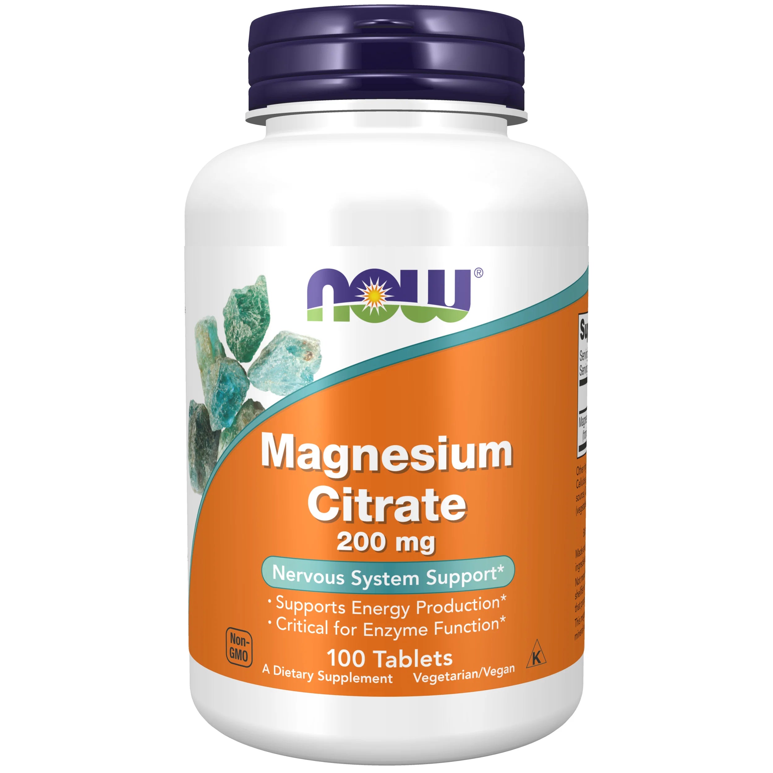 NOW Foods Magnesium Citrate 200mg